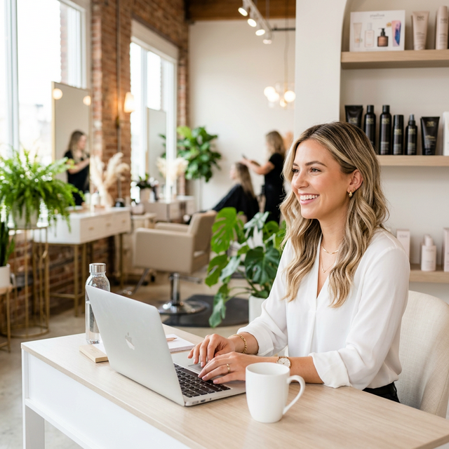 Deskvibe assistente IA per Saloni di Bellezza & Parrucchieri